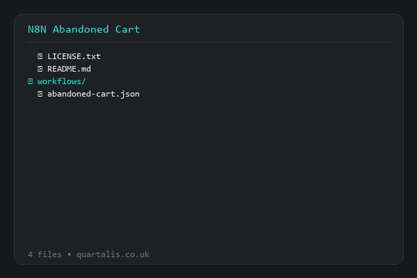 Abandoned Cart Recovery