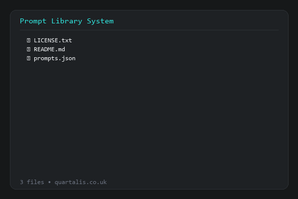 Prompt Library & Management System